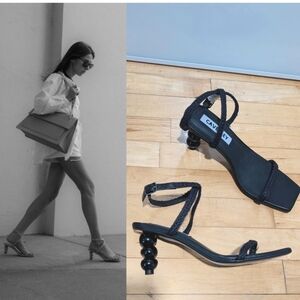 NEW! CAVERLEY | Jamie Heeled Sandals In Black